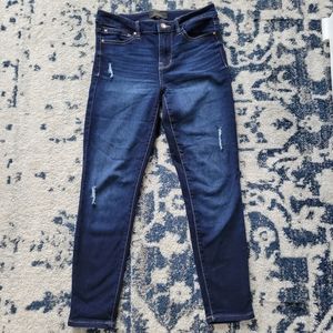 RACHEL Rachel Roy Skinny Jean Jeggings Size 2/26 Dark Wash